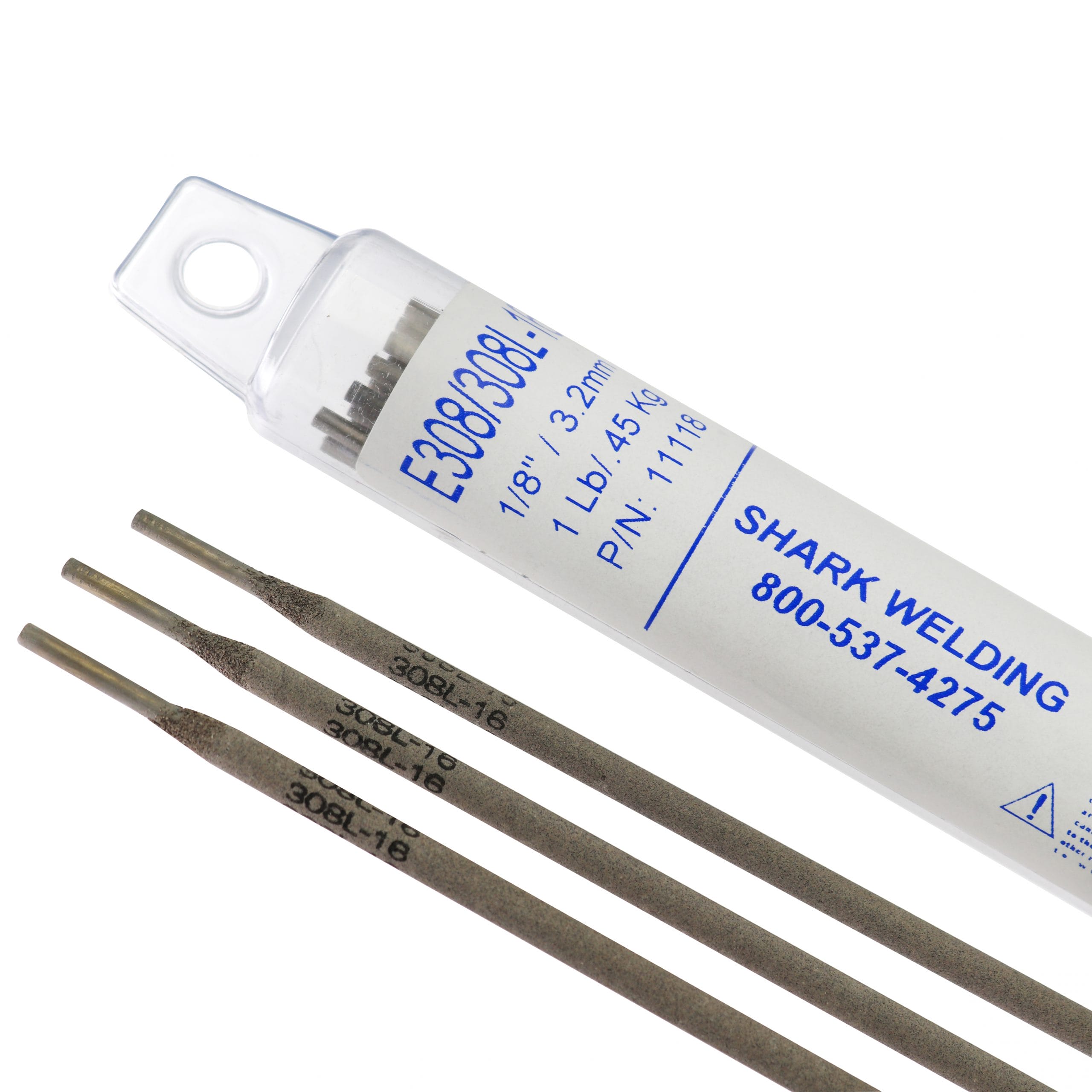 E308L-16 Low Carbon Stainless Steel Welding Electrode - 1/8” x 16” - All positions - 1 lbs. - Image 2