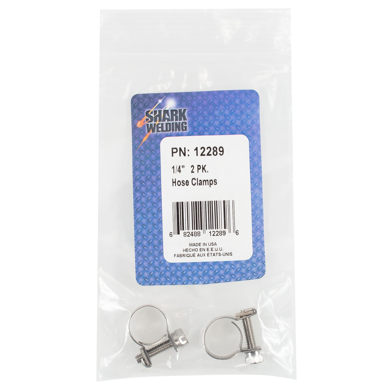 LIMITED STOCK! 2 PK | Hose Clamps - 1/4" - Fits Range 10mm to 12mm - Image 6