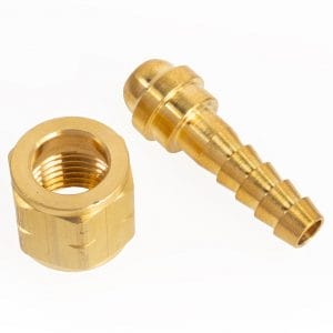 Acetylene Connectors - 1/4" ID. Acetylene to 1/4"