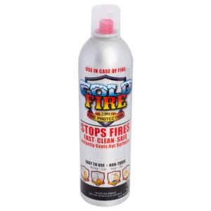 Cold Fire Spray for Welding Surface Protection
