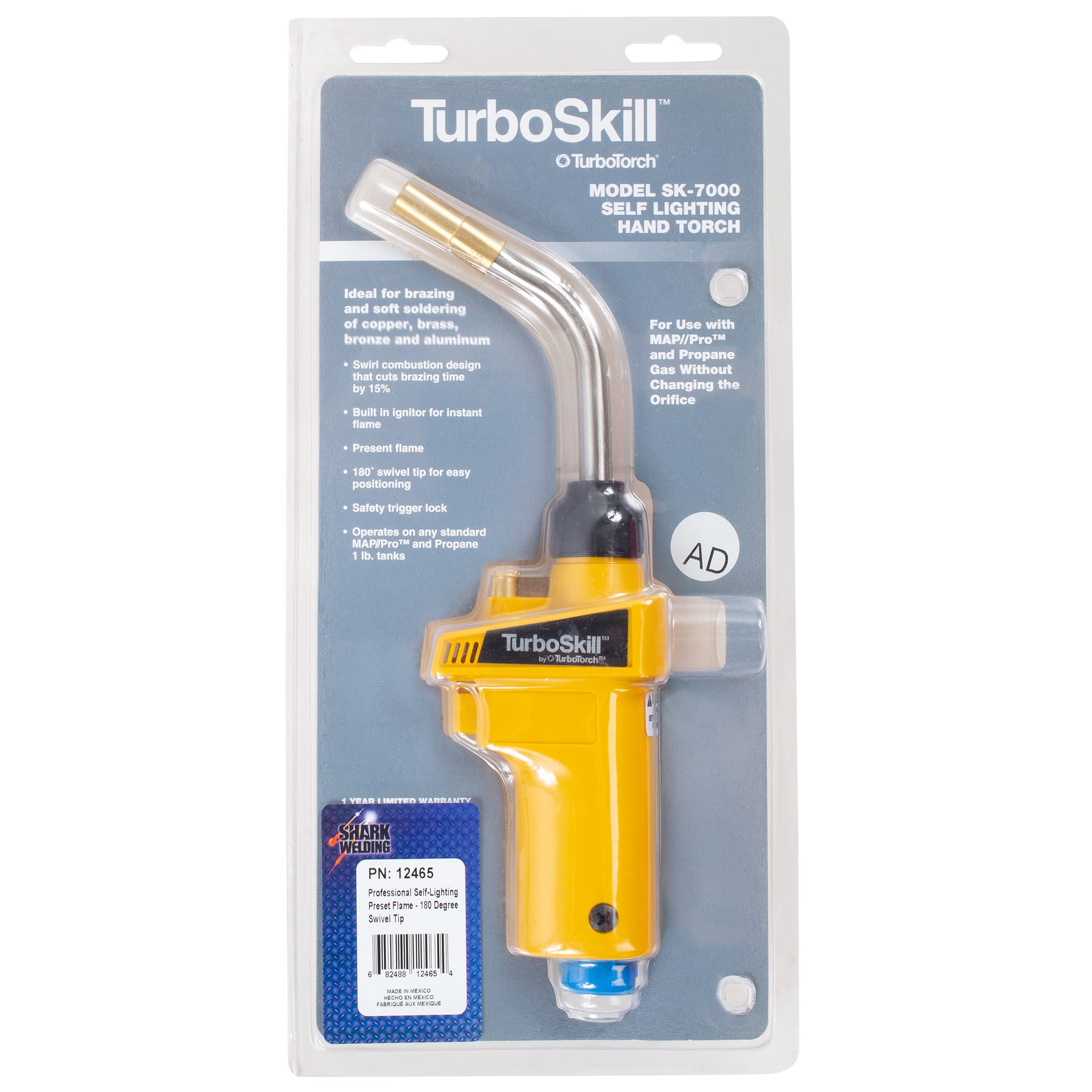 LIMITED STOCK! Professional Self-Lighting Hand Torch with Present Flame - Image 7