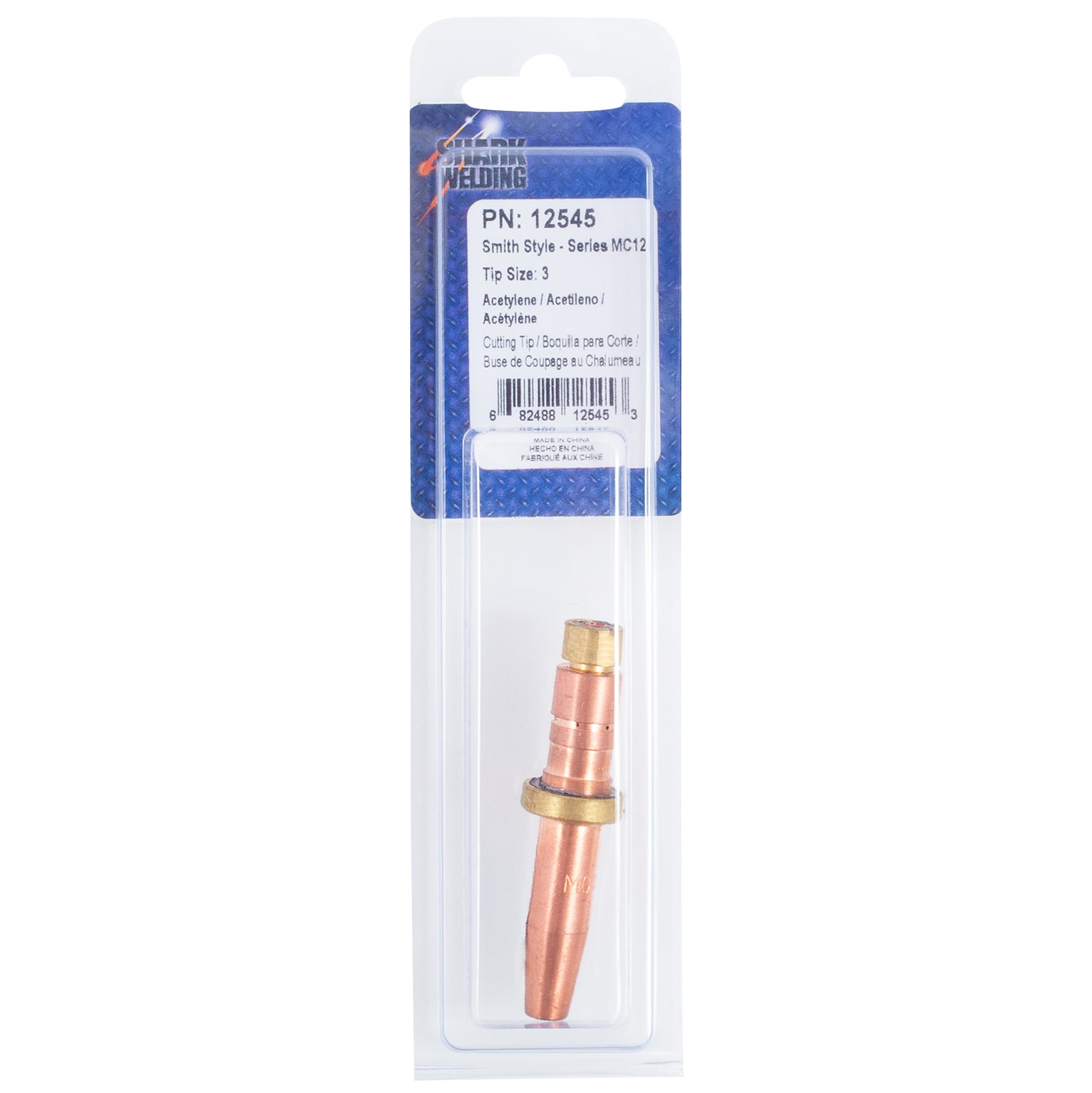 Cutting Tip - Smith Style - Series MC12 - Acetylene - Size 3 - Image 4