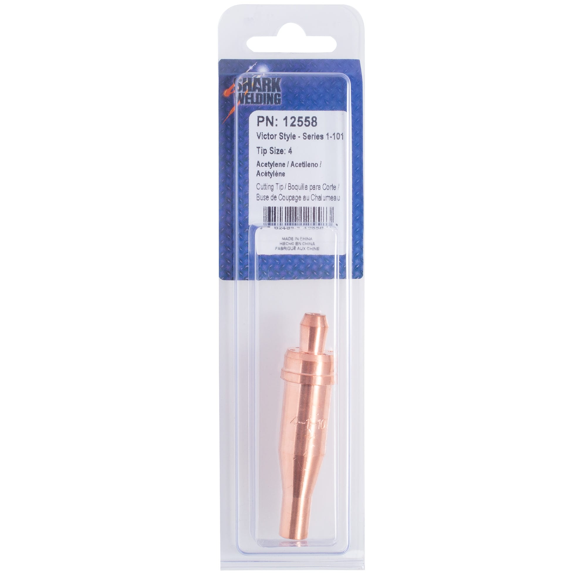 Cutting Tip - Victor Style - Series 1-101 - Acetylene - Size 4 - Image 4