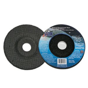 25 PK | Depressed Center Type 27 Zirconia Grinding Wheels for Stainless Steel - Hubless. 4.5" x 1/4" x 7/8" - 24 Grit