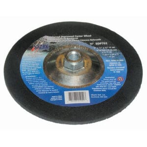 10 PK | Grinding Wheels Type 27- Zirconia 9"x 1/4" x 5/8-11NC - 24 Grit