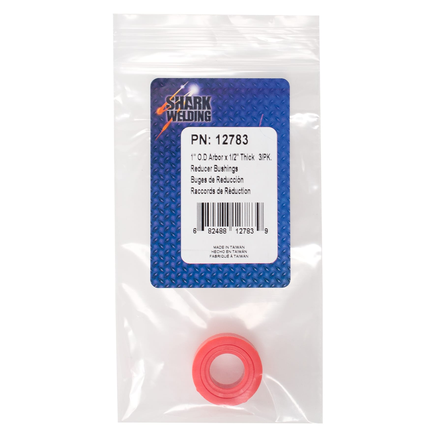 Reducer Bushings for Bench Seat Wheels 1" O.D. Arbor x 1/2" Thick - Image 5