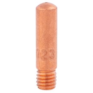 10 PK | Mig Welder Contact Tip (Standard) - Lincoln - Tip Size .023" - I.D. Size .6 mm