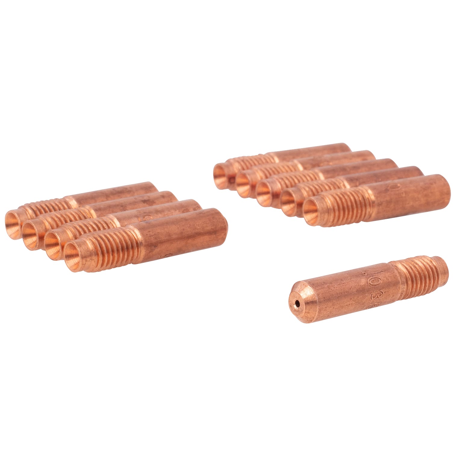 10 PK | Mig Welder Contact Tip (Standard) - Hobart - Tip Size .035" - I.D. Size .9 mm - Image 2