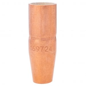LIMITED STOCK! MillerMatic Nozzle - 1/2" (12mm) Bore (185-M25 Torch)
