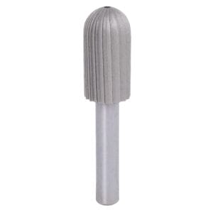 Rotary File made of High Quality Steel - Cylinder Ball Nose 1/2" x 1" x 1/4" mandrel