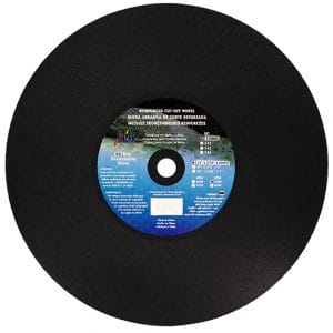 5 PK | Cut-Off Wheel - Aluminum Oxide - Triple Reinforced (H.S. Gas/Elect. Saw) - 14" x 5/32" x 20mm - 24 Grit