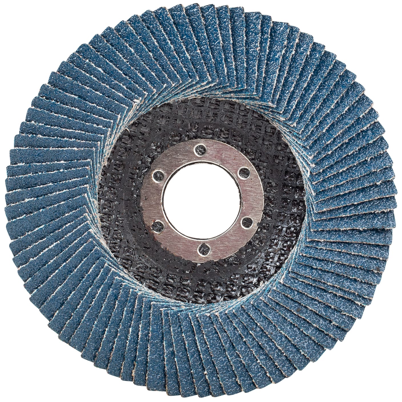 1 PK | Flap Disc - Type 27 - Zirconia (Premium) - 4.5" x 7/8" - 60 Grit - Image 2