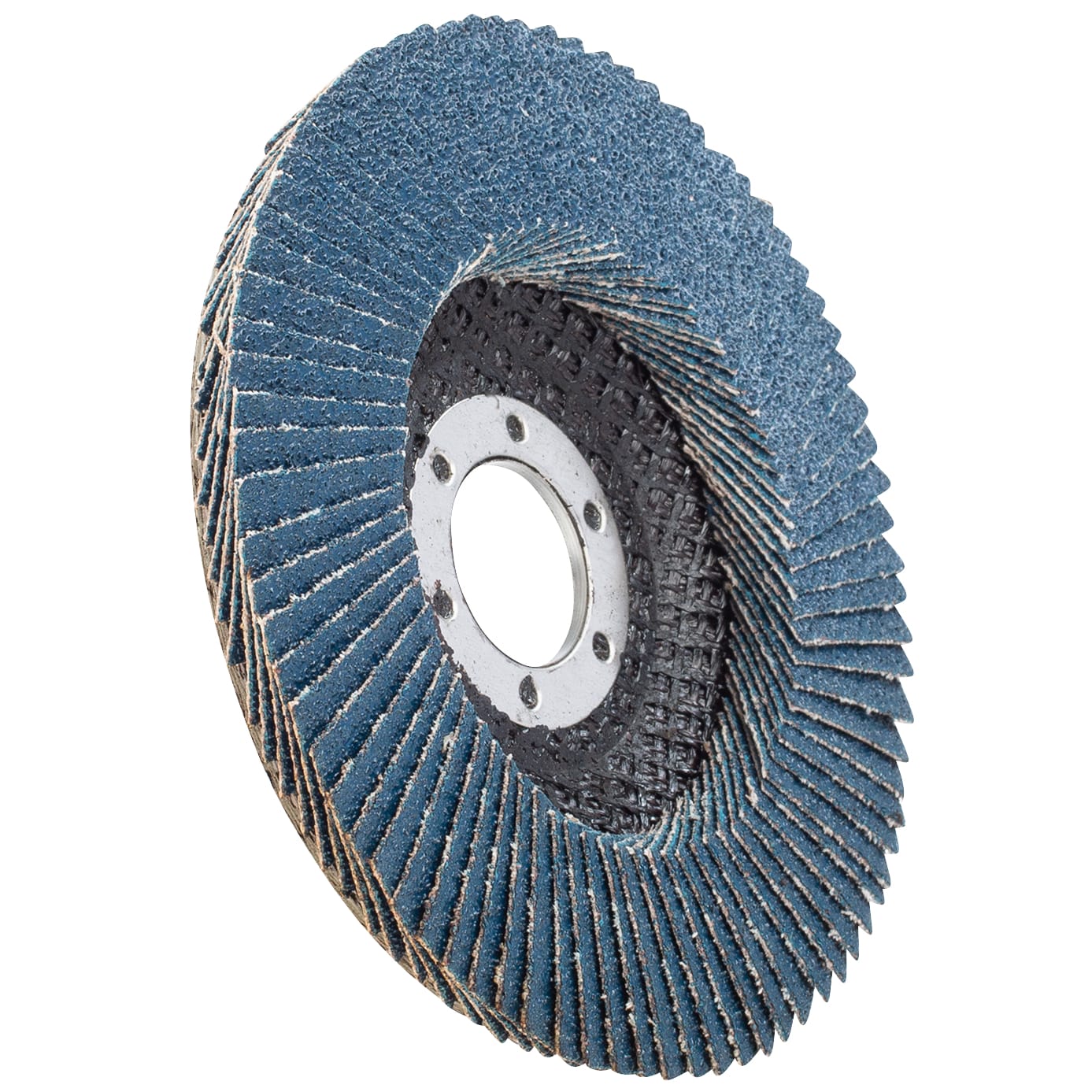 1 PK | Flap Disc - Type 27 - Zirconia (Premium) - 4.5" x 7/8" - 60 Grit - Image 3