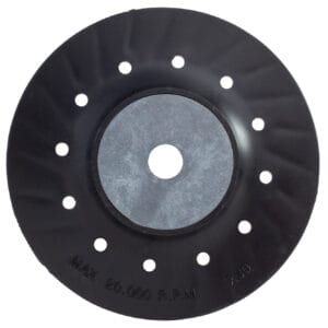 1 PK | Backing Sanding Pad with Nut - Vented 4" x M10-1.25