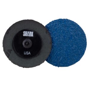 50 PK | 2" Mini Grinding Discs - Blue Zirconia - 80 Grit