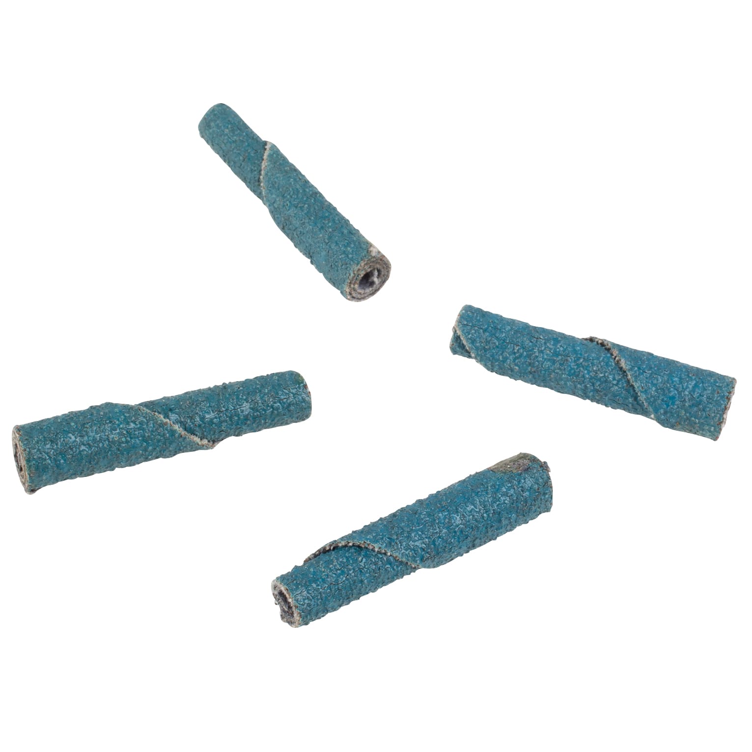 50 PK | Zirc Cartridge Rolls - Straight 1/4" x 1-1/2" x 1/8"- 60 Grit - Image 3