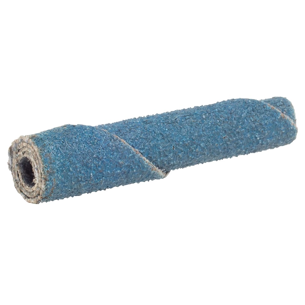 50 PK | Zirc Cartridge Rolls-Straight 1/4" x 1-1/2" x 1/8" - 80 Grit - Image 2