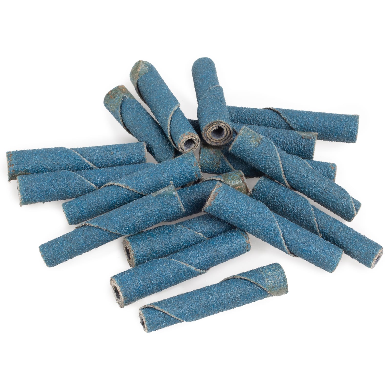 50 PK | Zirc Cartridge Rolls-Straight 1/4" x 1-1/2" x 1/8" - 80 Grit - Image 4