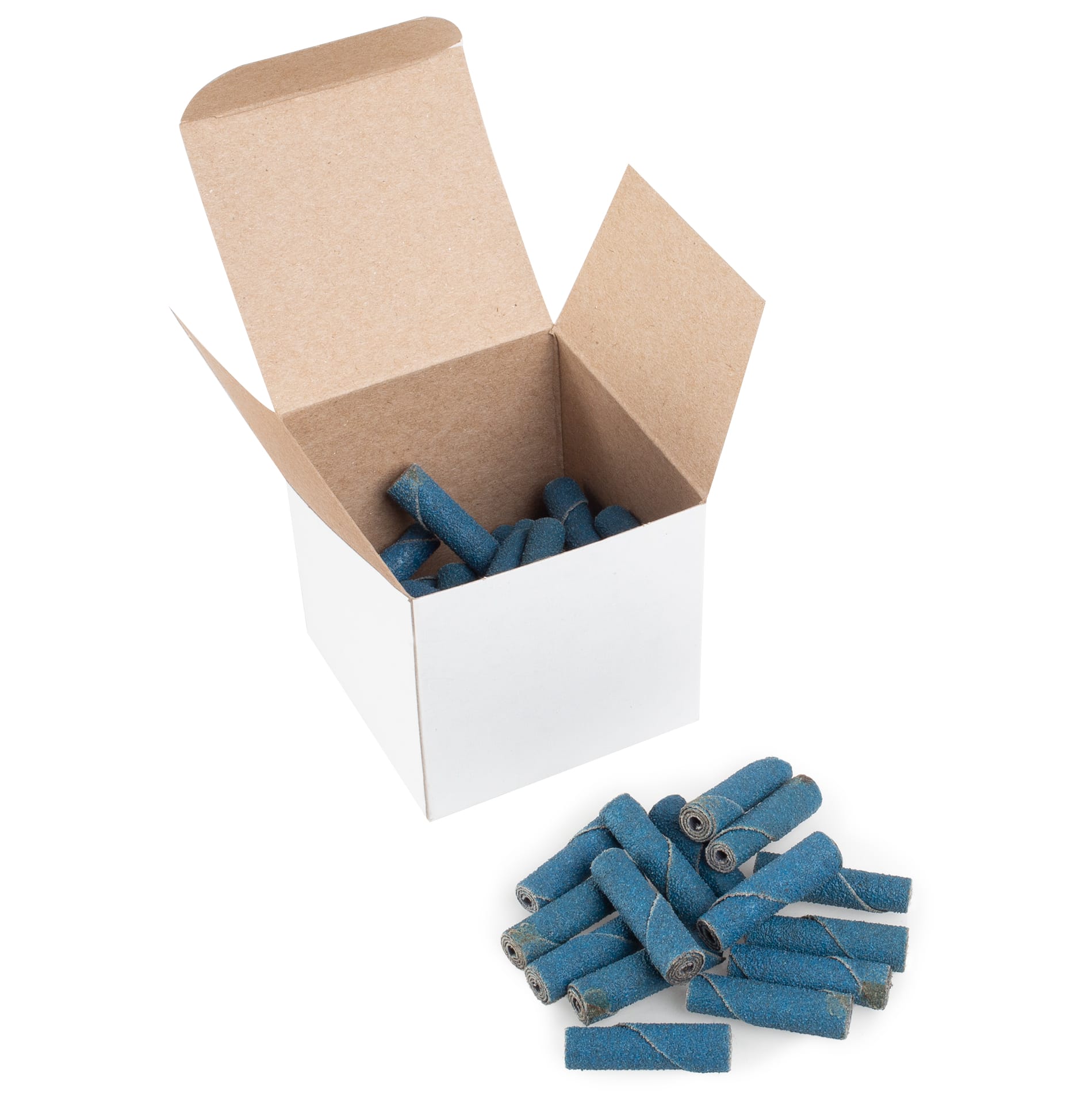 50 PK | Zirc Cartridge Rolls - Straight 3/8" x 1-1/2" x 1/8"-60 Grit - Image 5