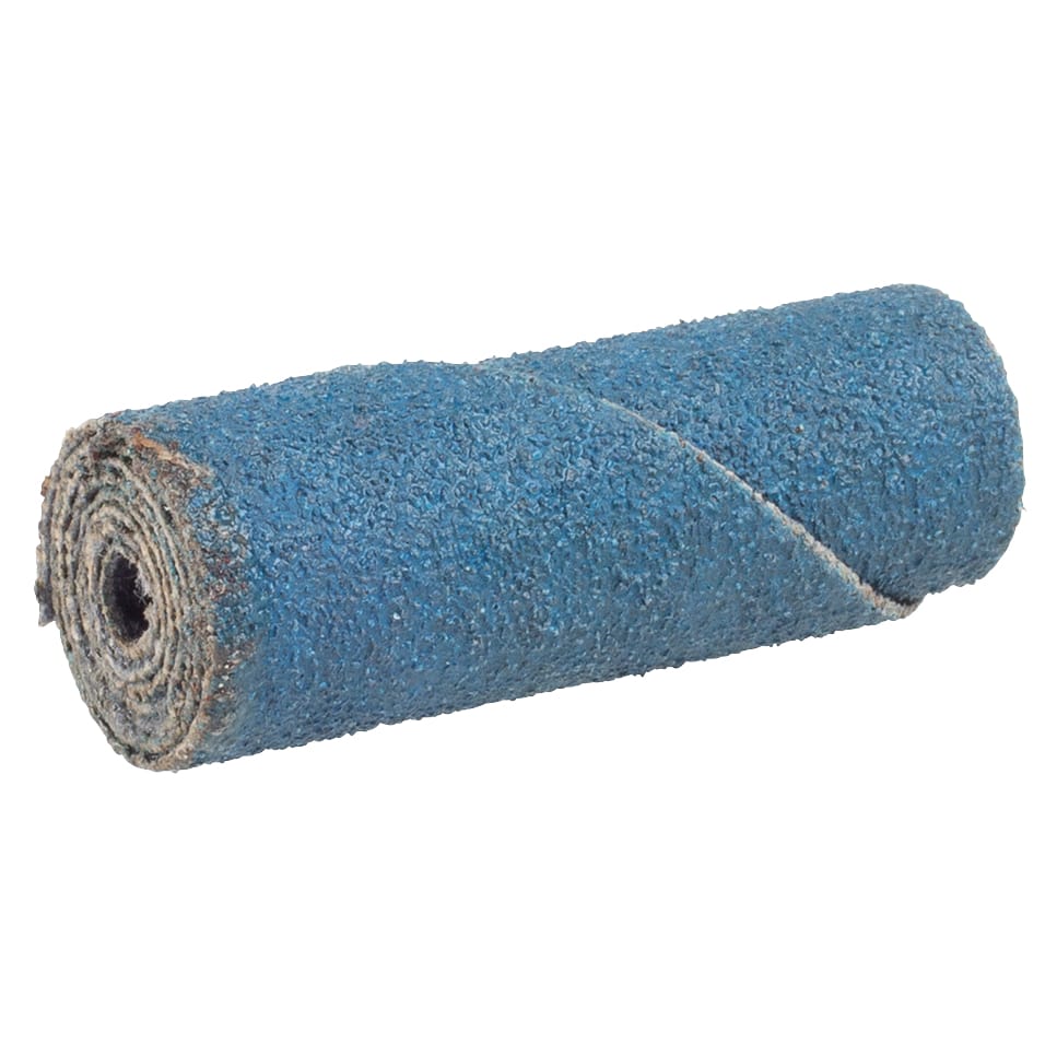 50 PK | Zirc Cartridge Rolls - Straight 1/2" x 1-1/2" x 1/8"- 80 Grit - Image 2