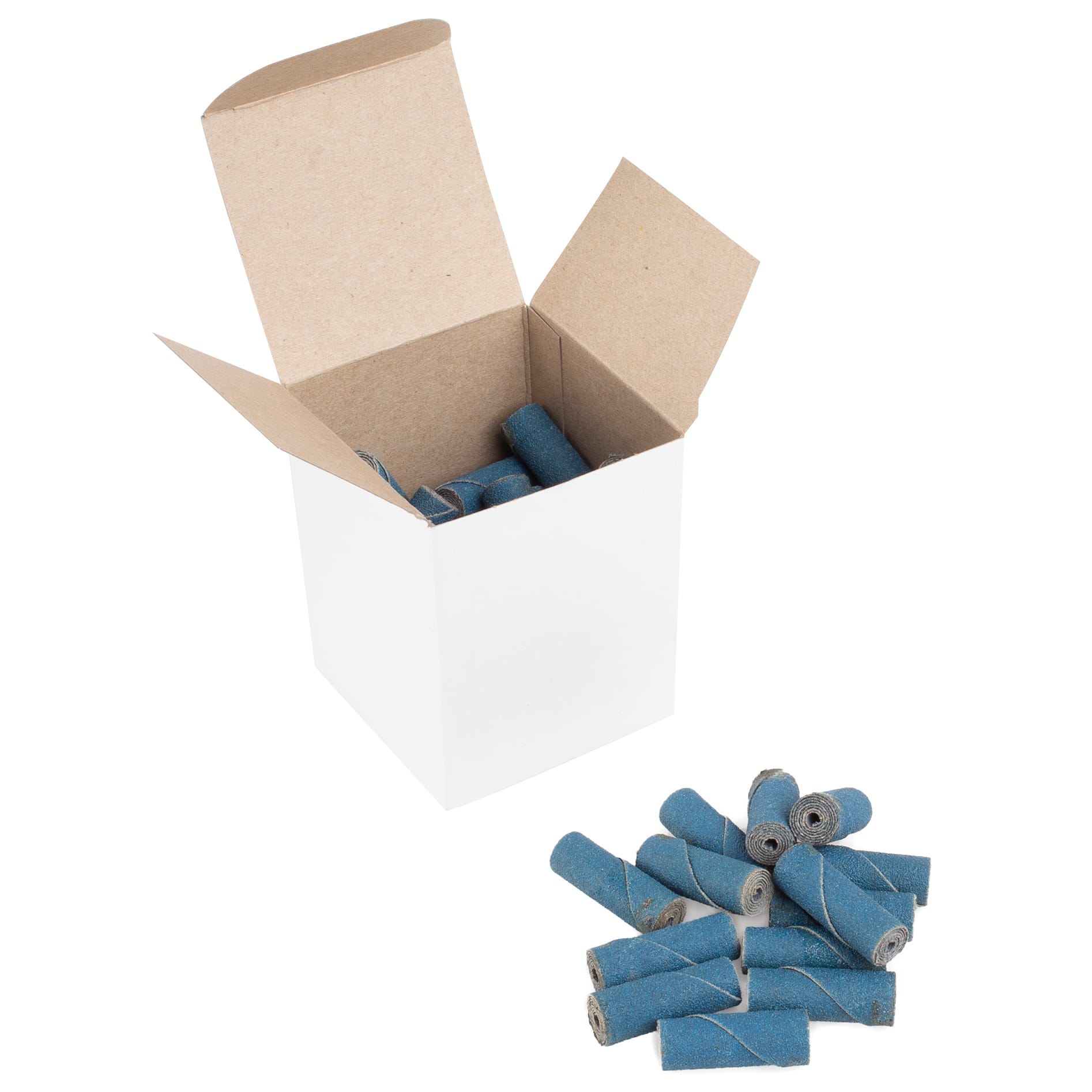 50 PK | Zirc Cartridge Rolls - Straight 1/2" x 1-1/2" x 1/8"- 80 Grit - Image 5