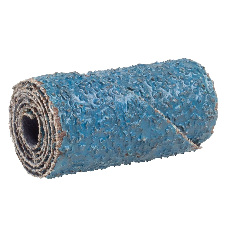 50 PK | Zirc Cartridge Rolls -Straight 3/4" x 1-1/2" x 1/4" - 36 Grit - Image 2