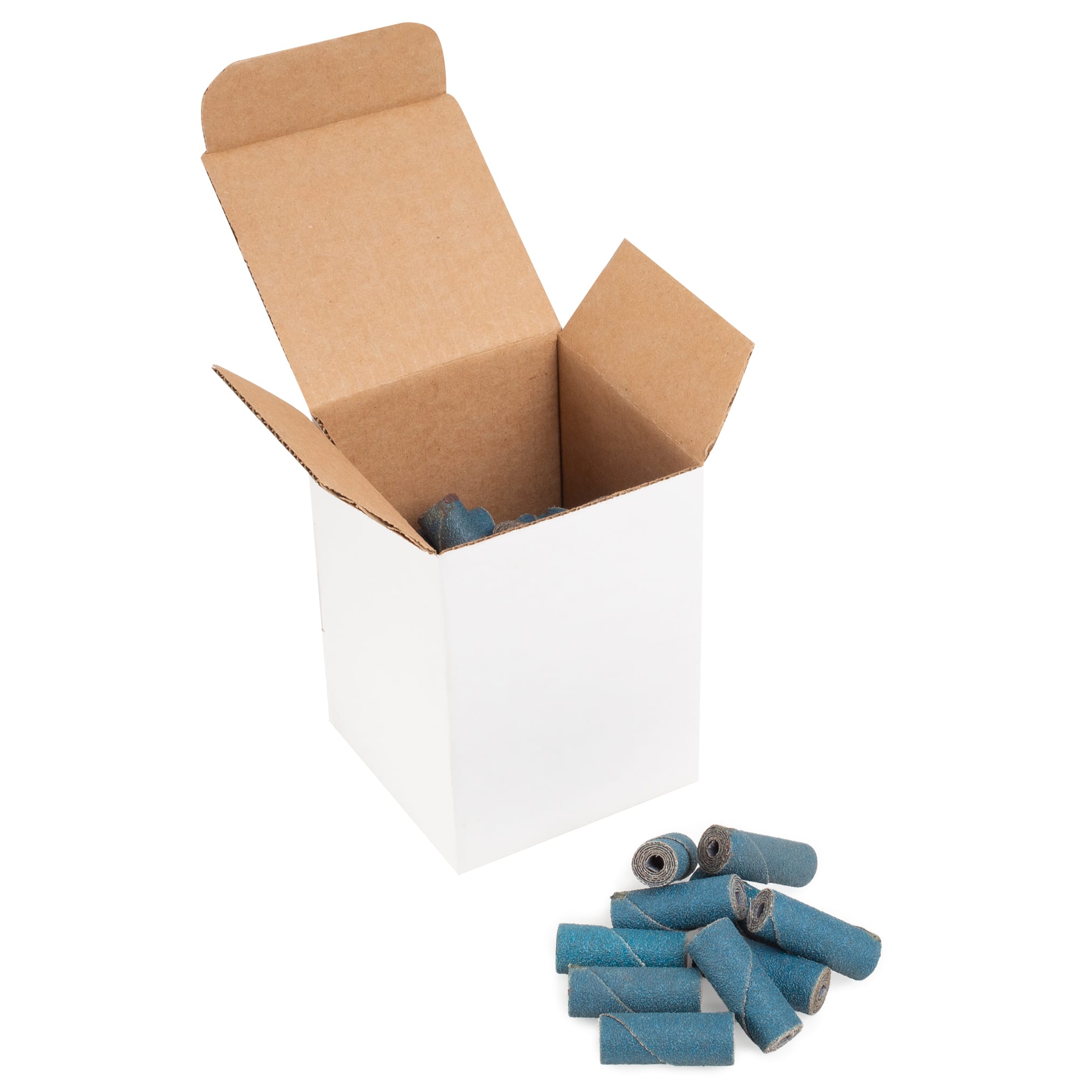 50 PK | Zirc Cartridge Rolls - Straight 3/4" x 2" x 1/4" - 60 Grit - Image 5
