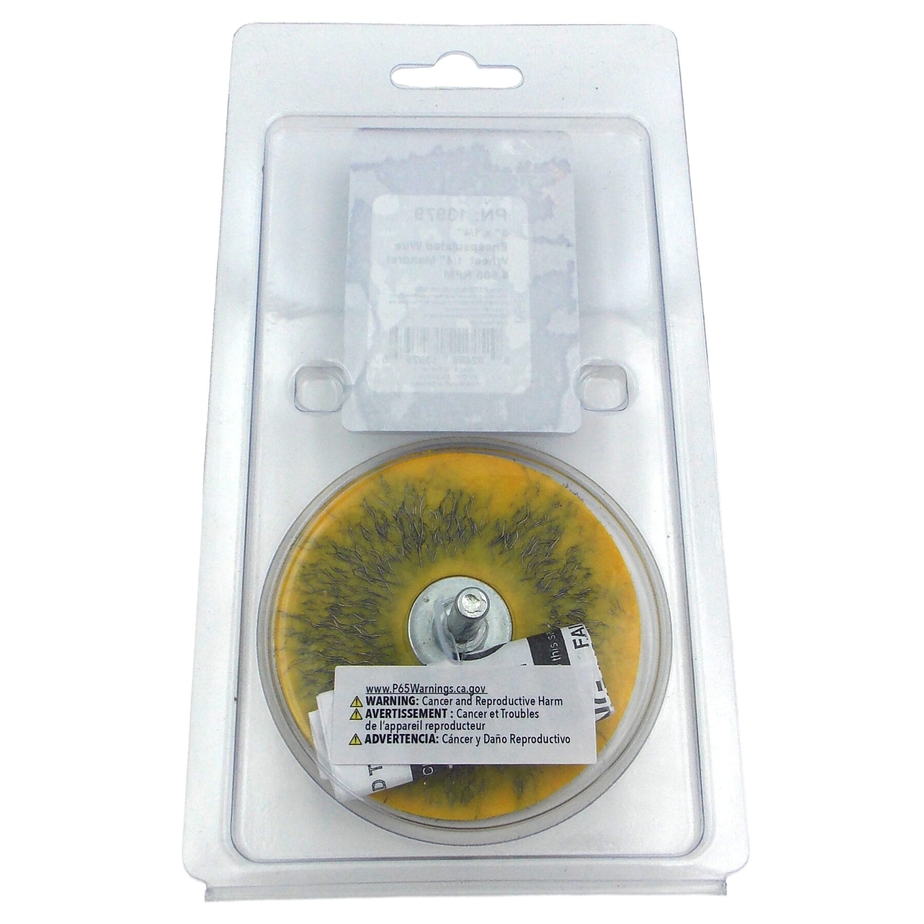 1 PK | Encapsulated Wire Wheel - 3" x 1/4" Mandrel (Round Shank) - Image 7