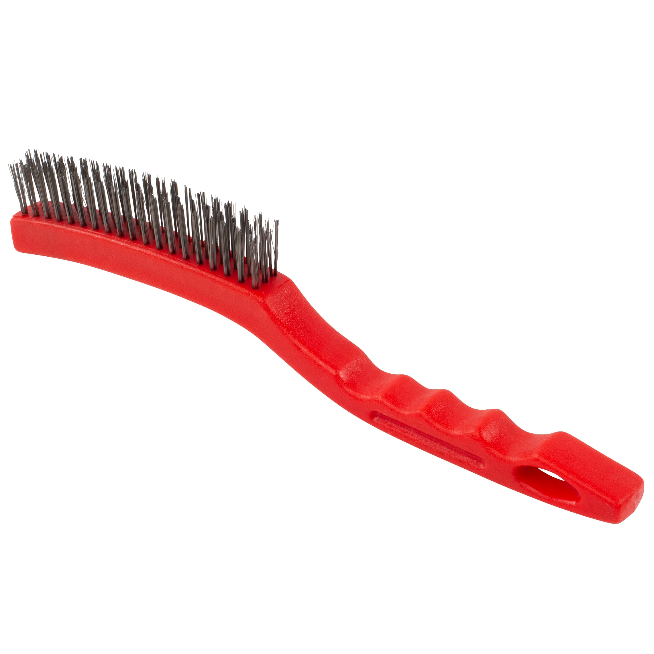 Plastic Handle Carbon Steel Scratch Brush - Image 3