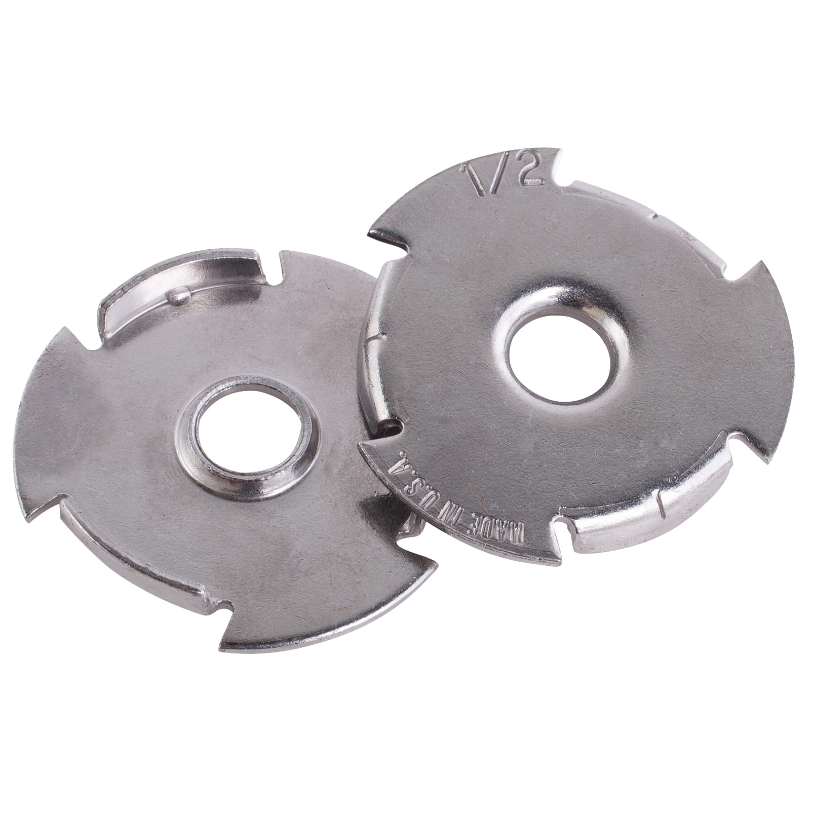 Wire Wheel Arbor Adaptor - 2" Outside Diameter - Down to 1/2" Hole - Image 4