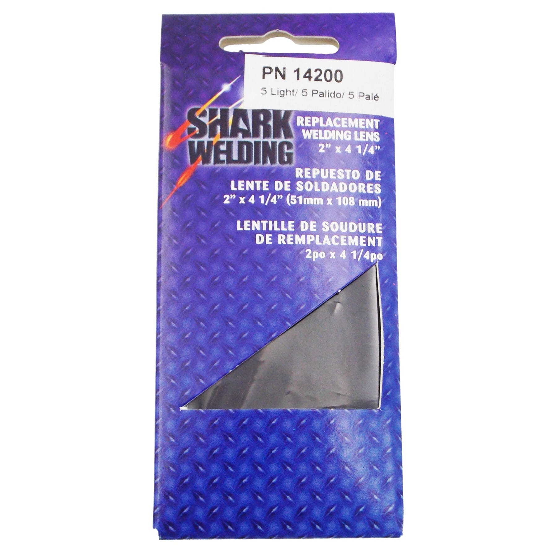 2" x 4 1/4" - Replacement Shaded Welding Lens #5 - Image 3