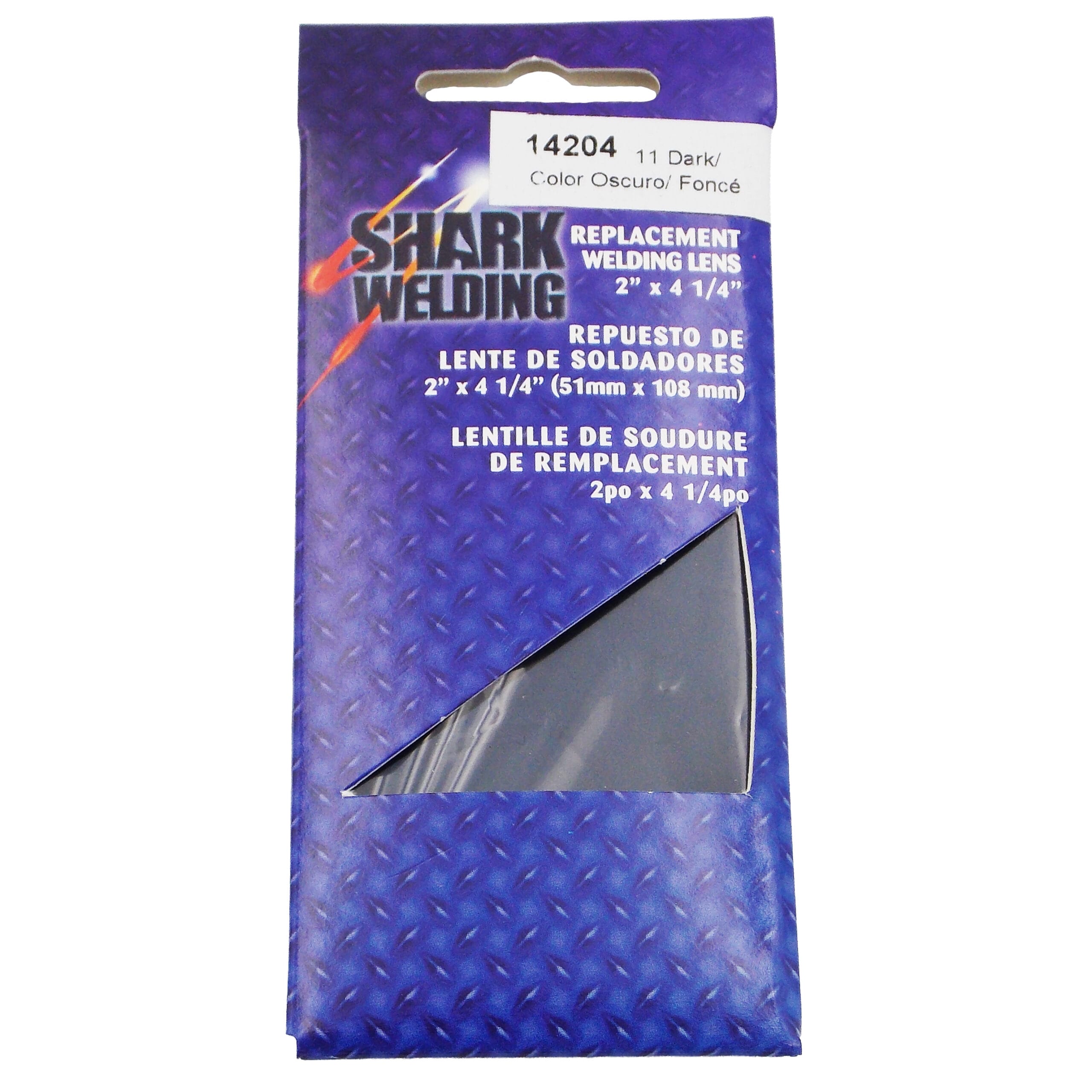 2" x 4 1/4" - Replacement Shaded Welding Lens #11 - Image 3