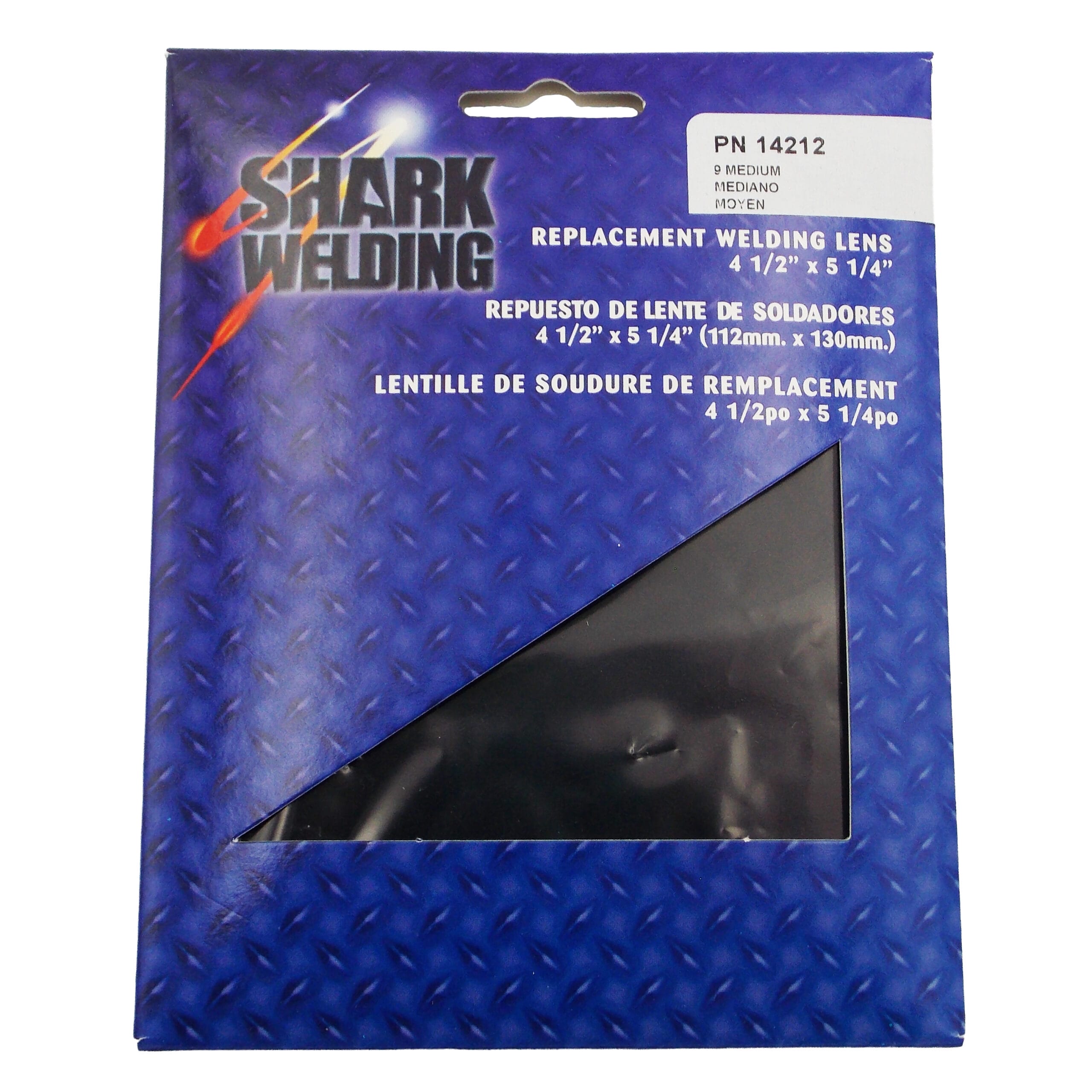 4 1/2" x 5 1/4" - Replacement Shaded Welding Lens - Image 2