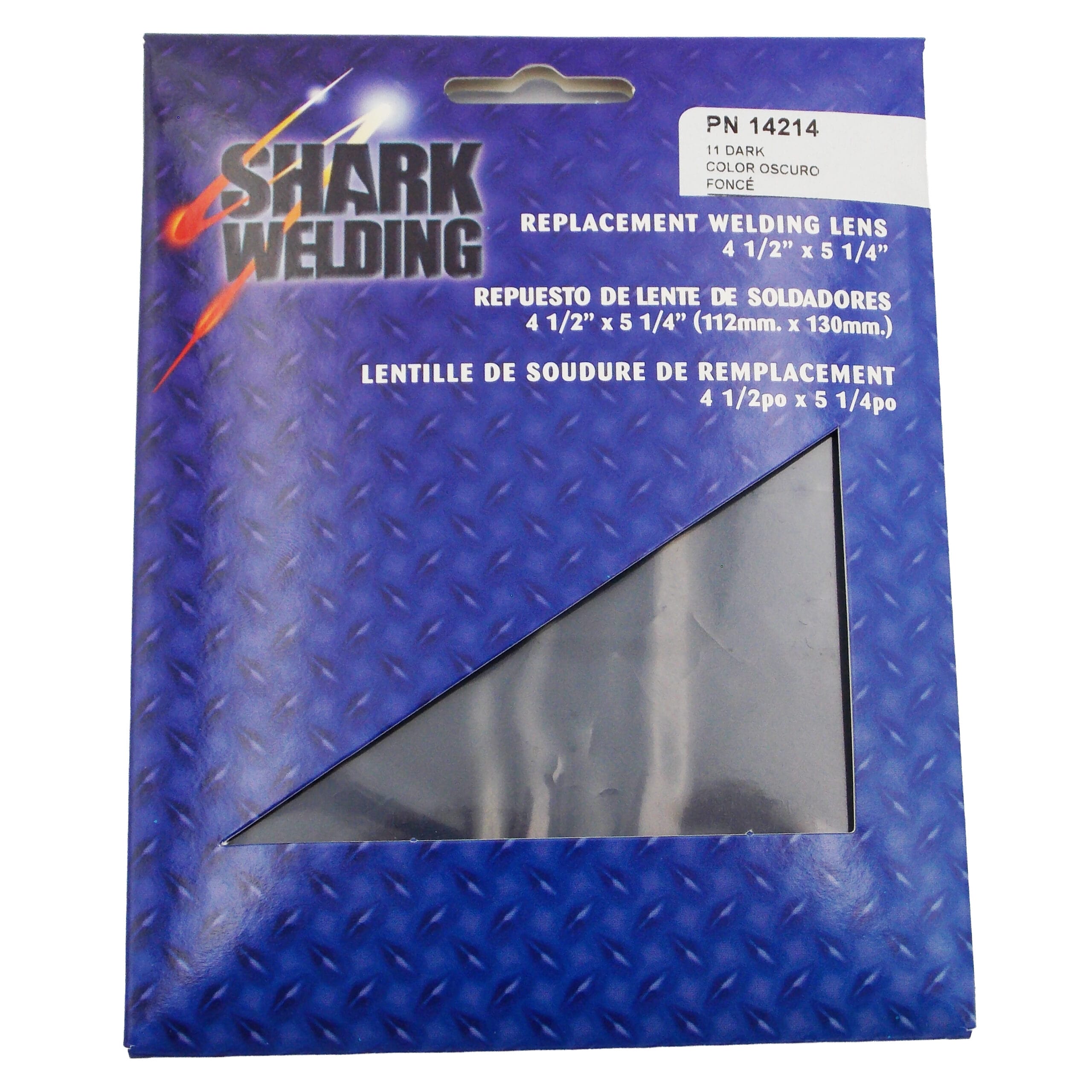 4 1/2" x 5 1/4" - Replacement Shaded Welding Lens - #11 - Image 2