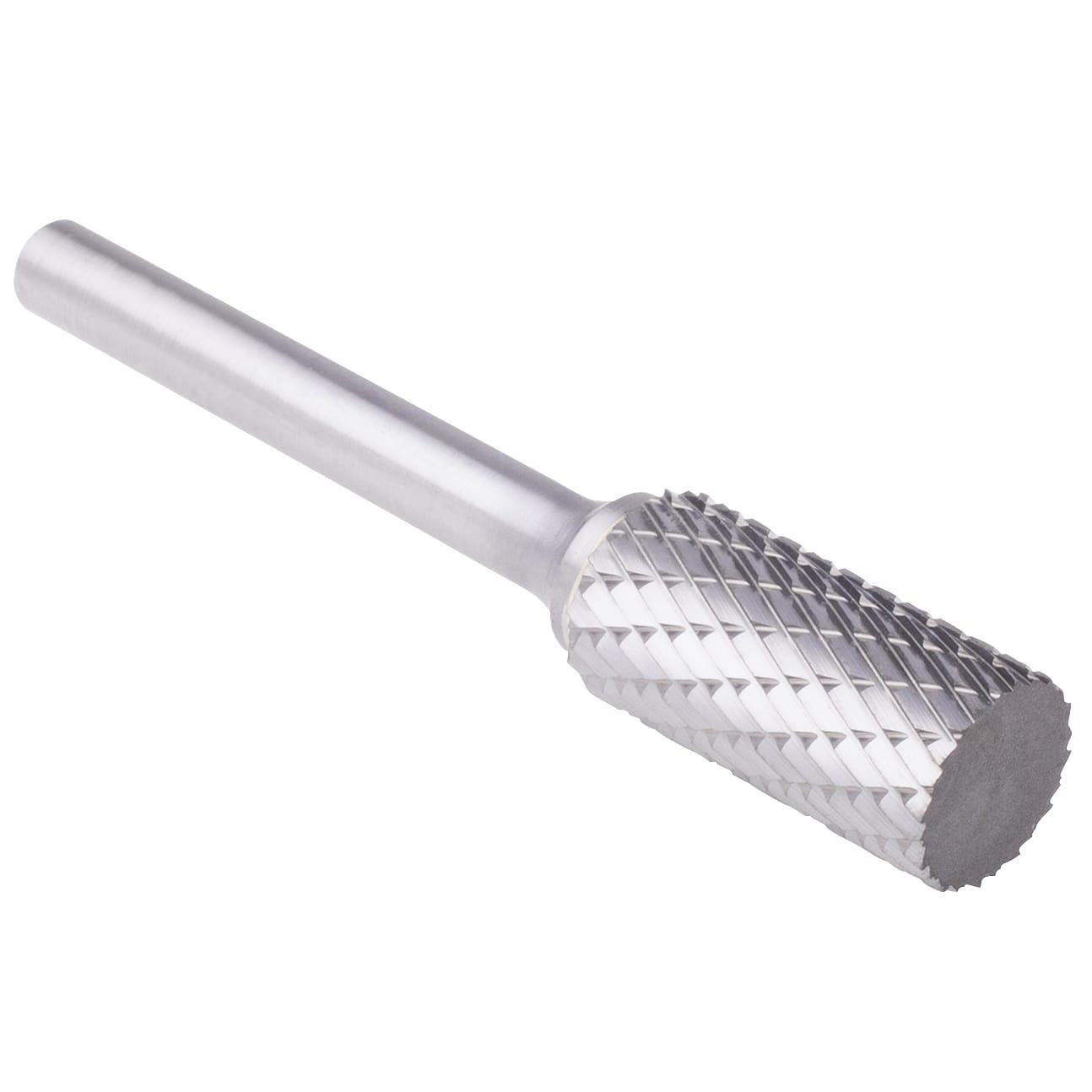 Carbide Bur - Double Cut Cylinder - 1/2" Diameter with 1/4" Shank. (BT17) - Image 2