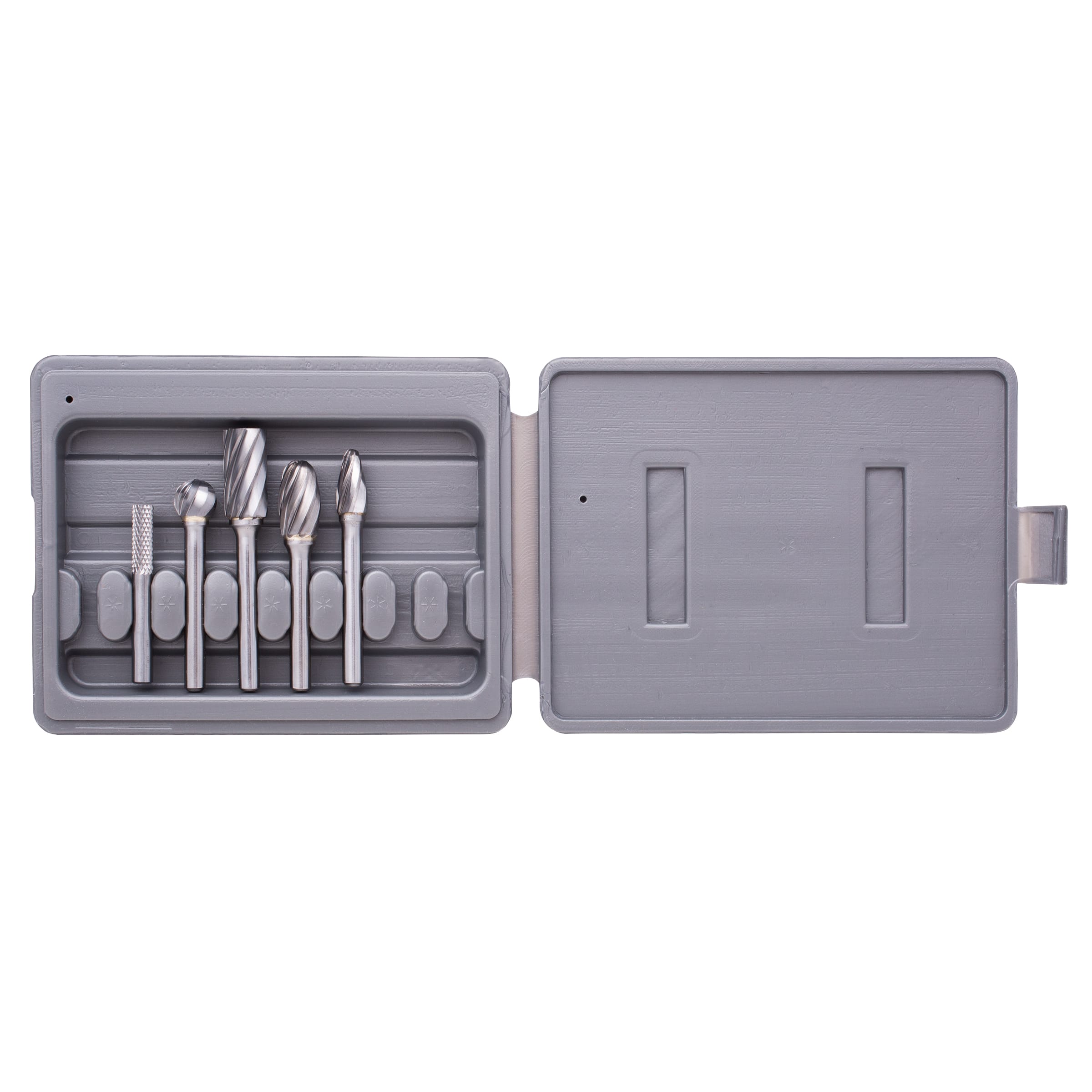5 PC. Aluminum Carbide Bur Set - 1/4" Shank (BT5A) - Image 4