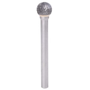Carbide Bur - 1/2" Ball Shape Double Cut - (BT32)