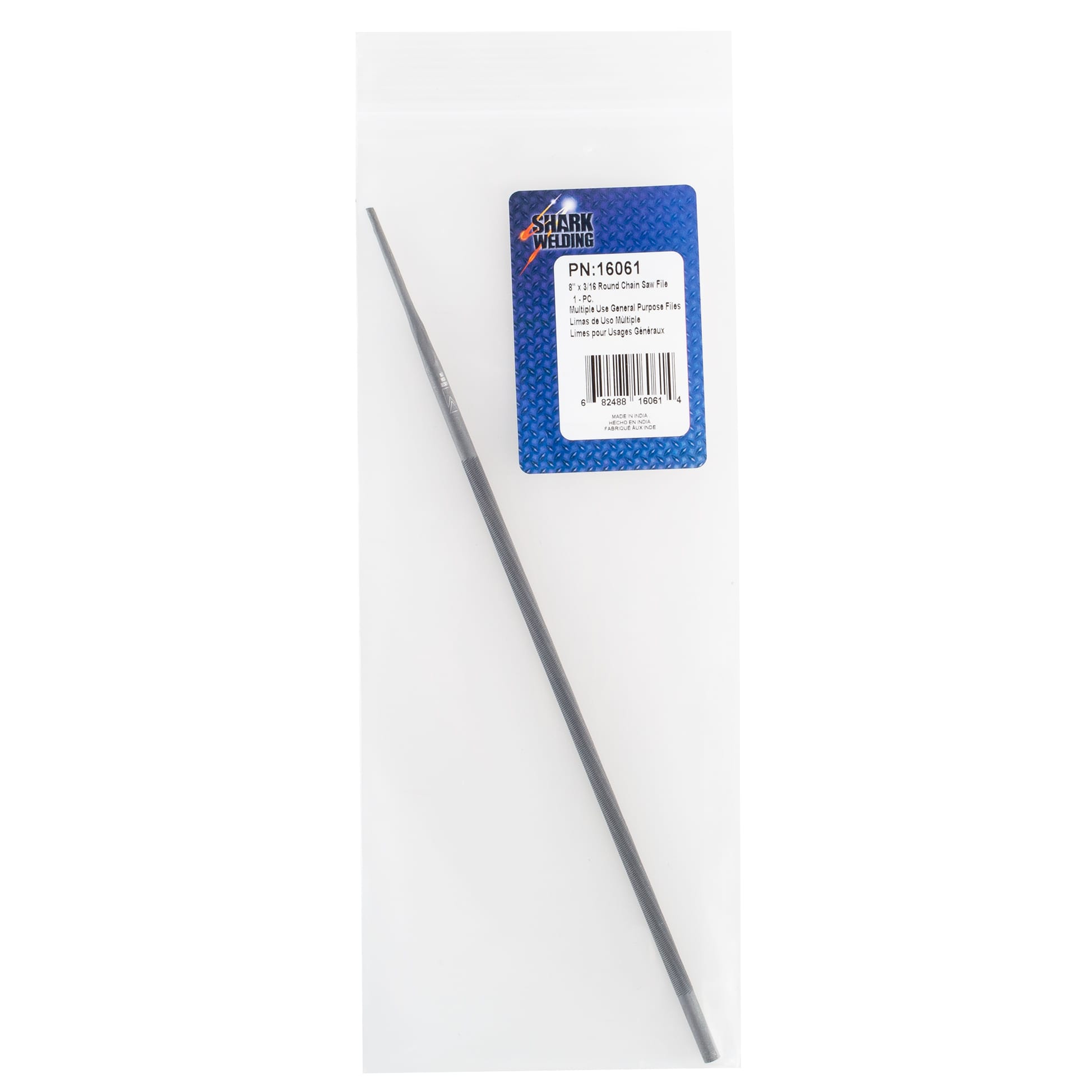 LIMITED STOCK! File - General Purpose - 8" x 3/16" Round Chain Saw File - Image 3