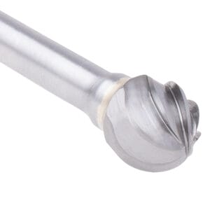 Extended Carbide Bur - Ball End 6" length 1/2" dia. ALUMA-CUT (BT33E)