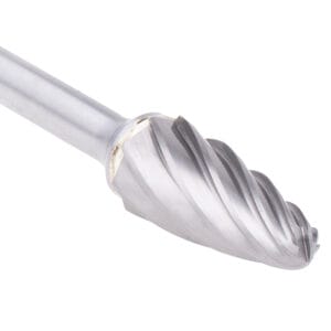 Extended Carbide Bur - Tree Shaped 7" length 1/2" dia. ALUMA-CUT (BT41E)