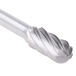 Extended Carbide Bur - Cylinder 6-3/4" Length - 3/8" dia. Aluma-Cut (BT42E)