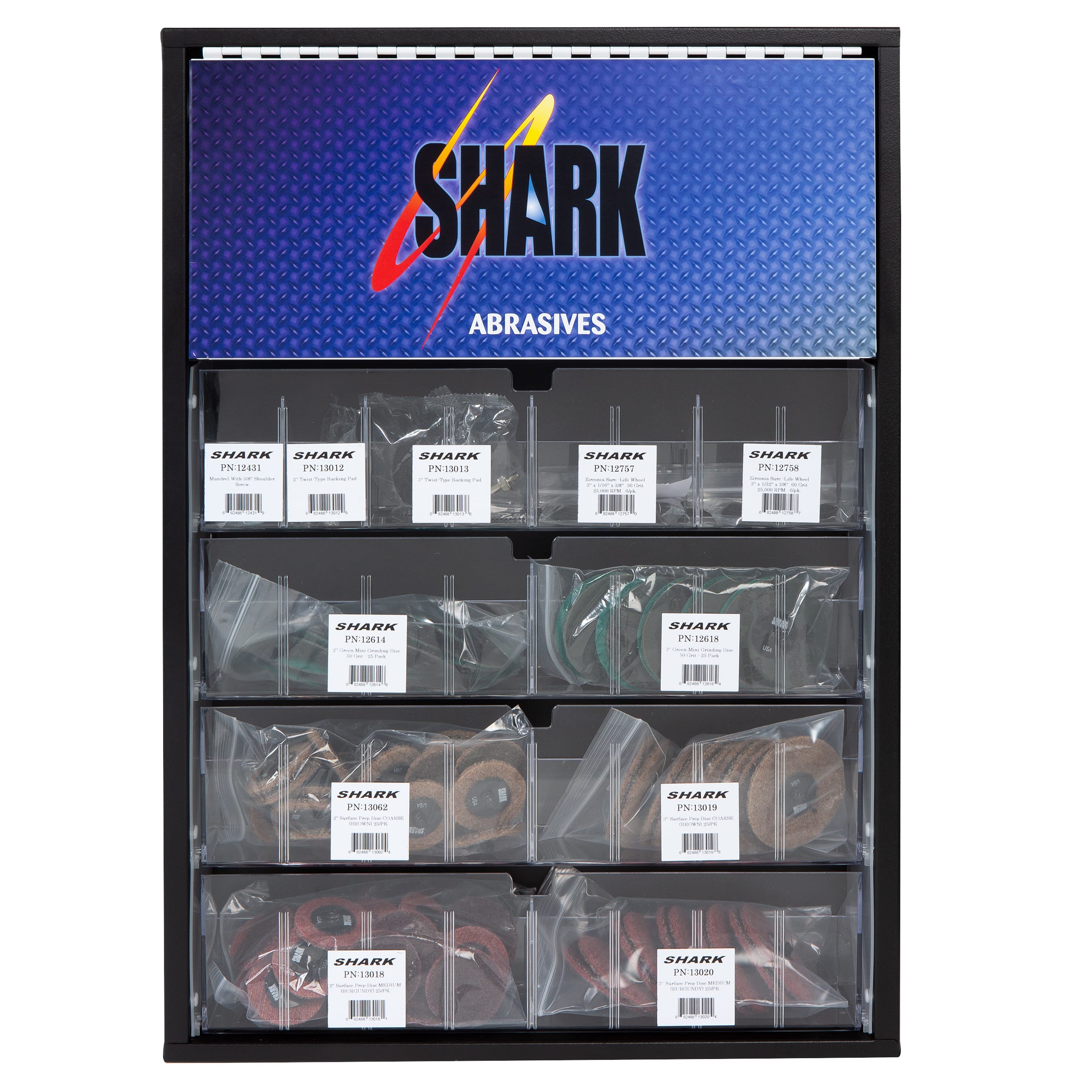 Abrasives Wall Display with 2" & 3" Most Popular Abrasives - Image 2