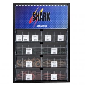 Abrasives Wall Display with 2" & 3" Most Popular Abrasives