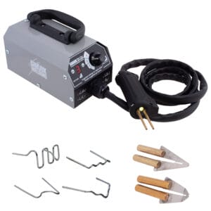 OVERSTOCK SALE! Pro-Tack Plastic Welder Complete Kit - Includes Staples & 2 Ironing Blades