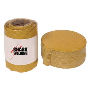 100 PK | Super Gold Discs - 6" PSA Aluminum Oxide - 80 Grit