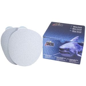 100 PK | 6" PSA Super Blue Discs Pressure Sensitive Adhesive, 180 Grit