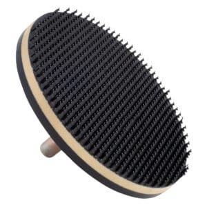 3" Hook-and-Loop Receptive Holder With 1/4" Shank