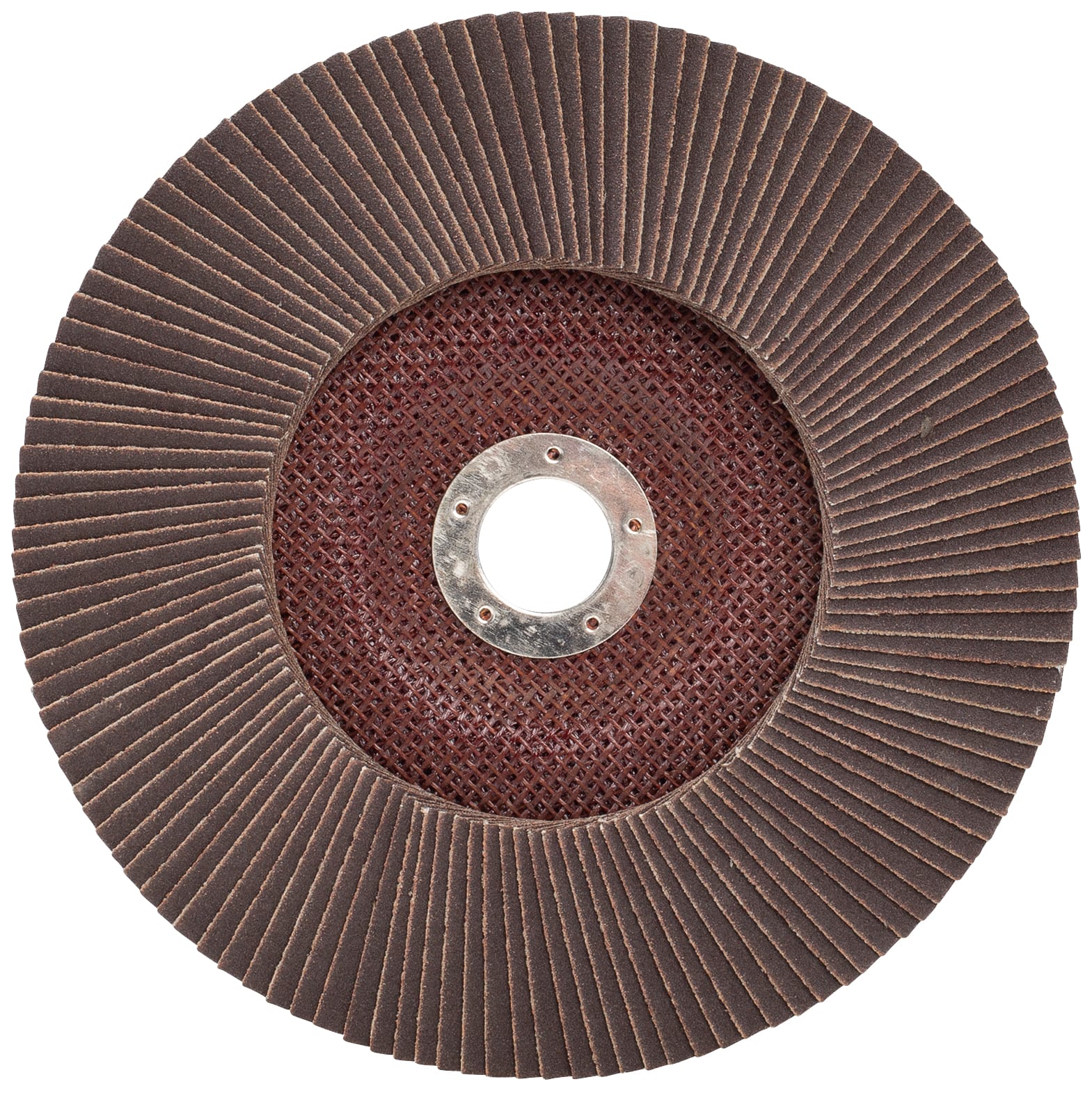 LIMITED STOCK! 1 PK | Flap Disc - Type 27 - Aluminum Oxide - 7" x 7/8" - 120 Grit - Image 2