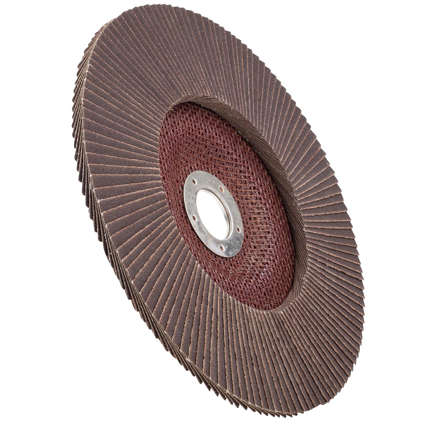 LIMITED STOCK! 1 PK | Flap Disc - Type 27 - Aluminum Oxide - 7" x 7/8" - 120 Grit - Image 3