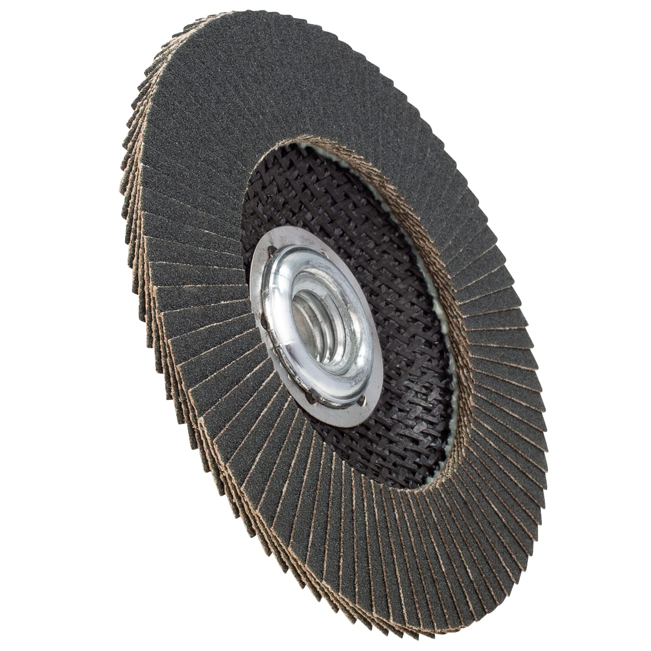 1 PK | Flap Disc - Type 27 - Zirconia (Premium) - 4.5" x 5/8"-11 - 120 Grit - Image 3